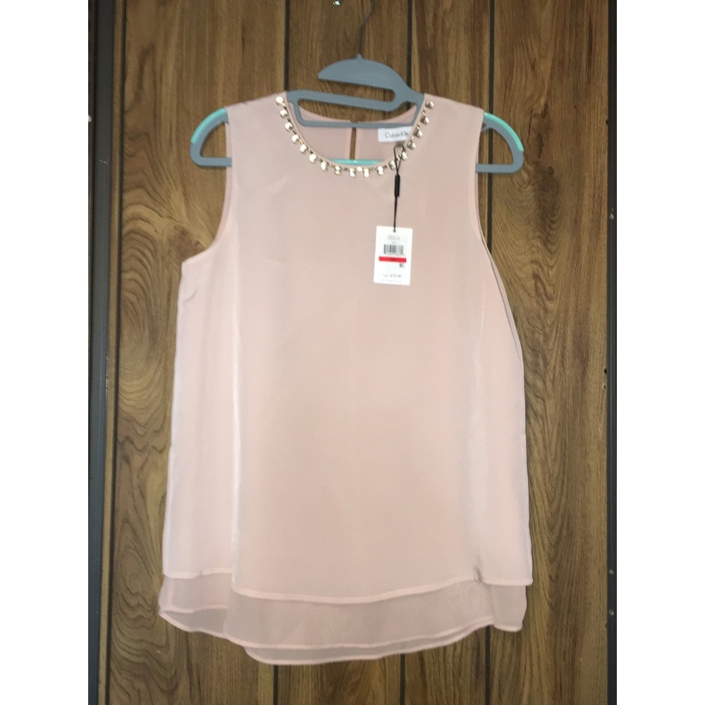 Calvin Klein blush top